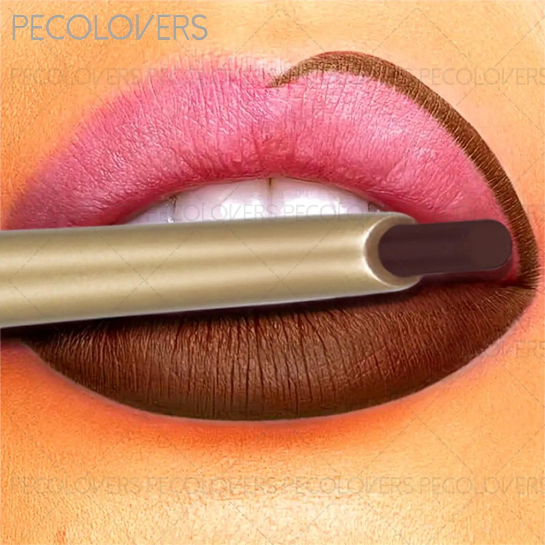 Matte Lip Liner Pencil Long Lasting Non-stick Moisturizing Formula Zpaxo