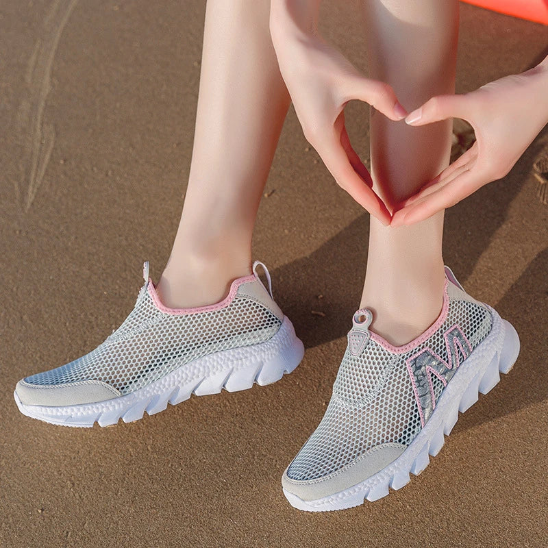 Arrival Beach Shoes Couple Outdoor Mesh Hollow Breathable Water Zpaxo