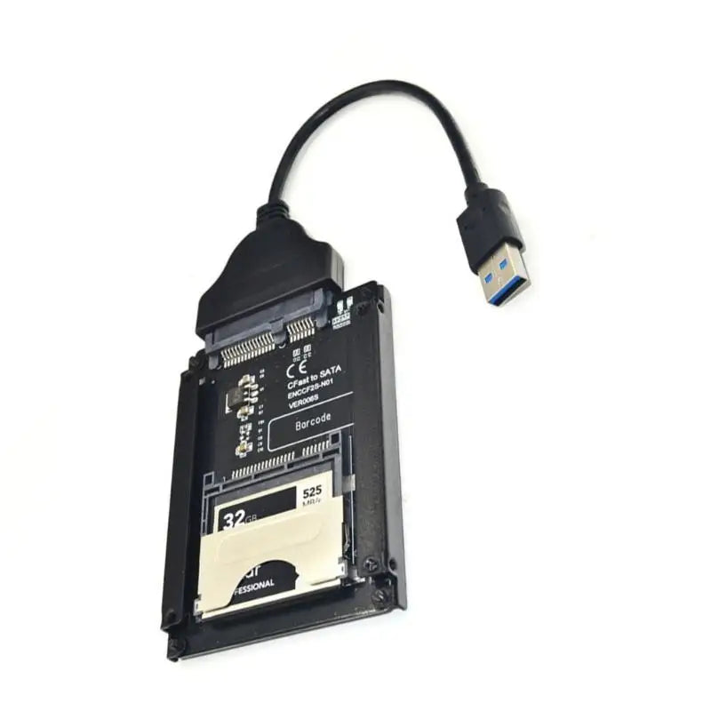 652F CFAST 2.0 to SATA3.0 Adapter 550mb/s CFAST to SATA3.0 Hard Disk Adapter Card Zpaxo