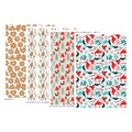 Christmas Clay Transfer Paper 95x138mm Water Soluble Earring