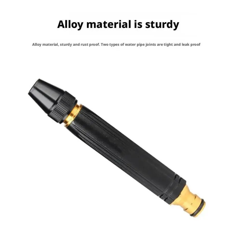 Portable Car Wash Nozzle Adjustable Pressure Garden Watering Hose Zpaxo
