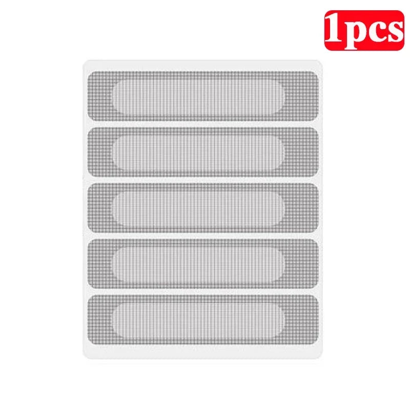 1/5/10 pcs Window Screen Patch Exhaust Grille Window Door Drainage Hole Anti-mosquito Paste Mesh Screen Invisible Repair Subsidy Zpaxo Stickers 1pcs