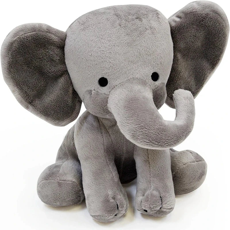 Gray Elephant Stuffed Plush Toys Kawaii Animals Soft Sleeping Pillow