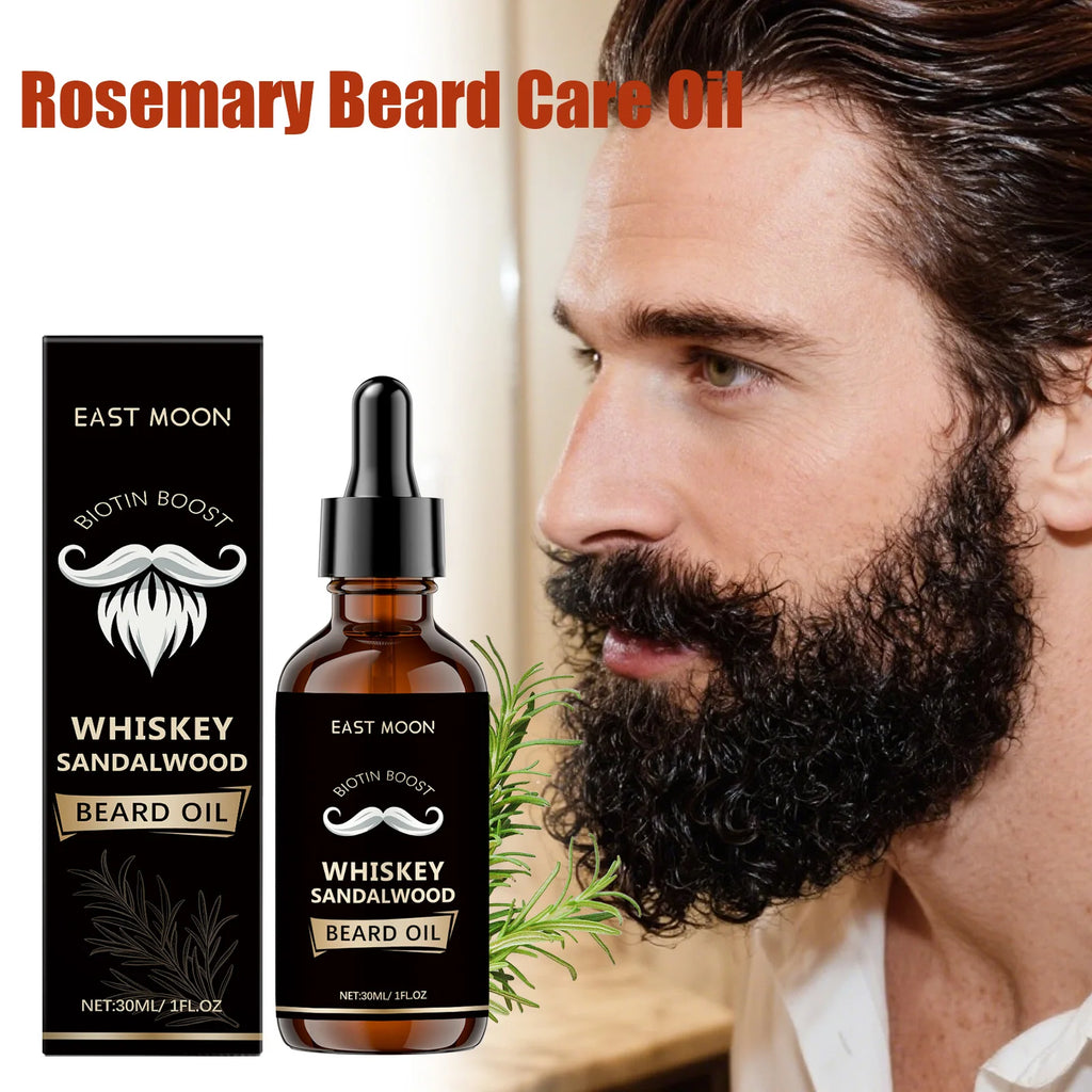 East Moon Rosemary Beard Oil for Men – Non-Greasy 30ml Beard Care Oil Zpaxo