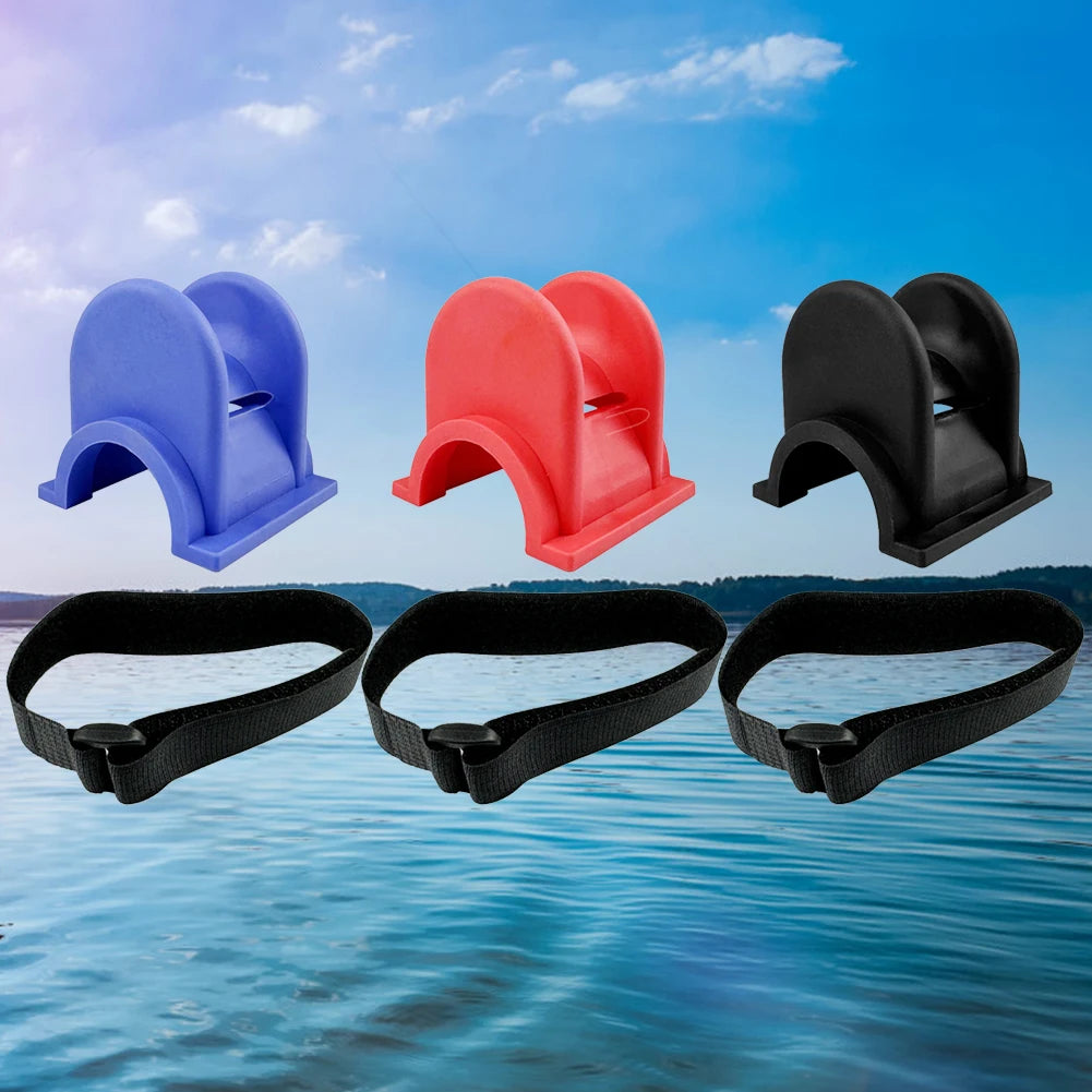 U-shaped Fishing Pole Rack Portable Feeder Pod Stand TPE Rod Gear
