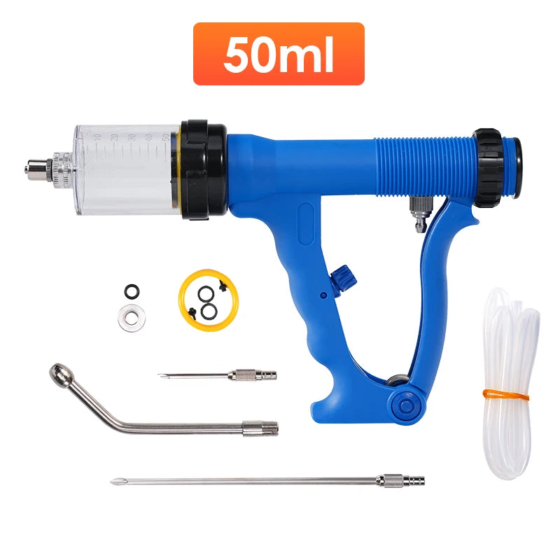 Veterinary Drench Gun 10–50ml | Livestock Dosing Device Veterinary Drench Gun Zpaxo 50ML