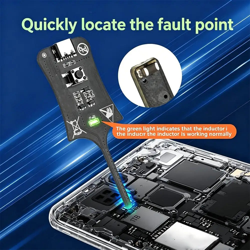 Inductor Detector Tool – Phone Motherboard Coil Tester Motherboard Coil Tester Zpaxo