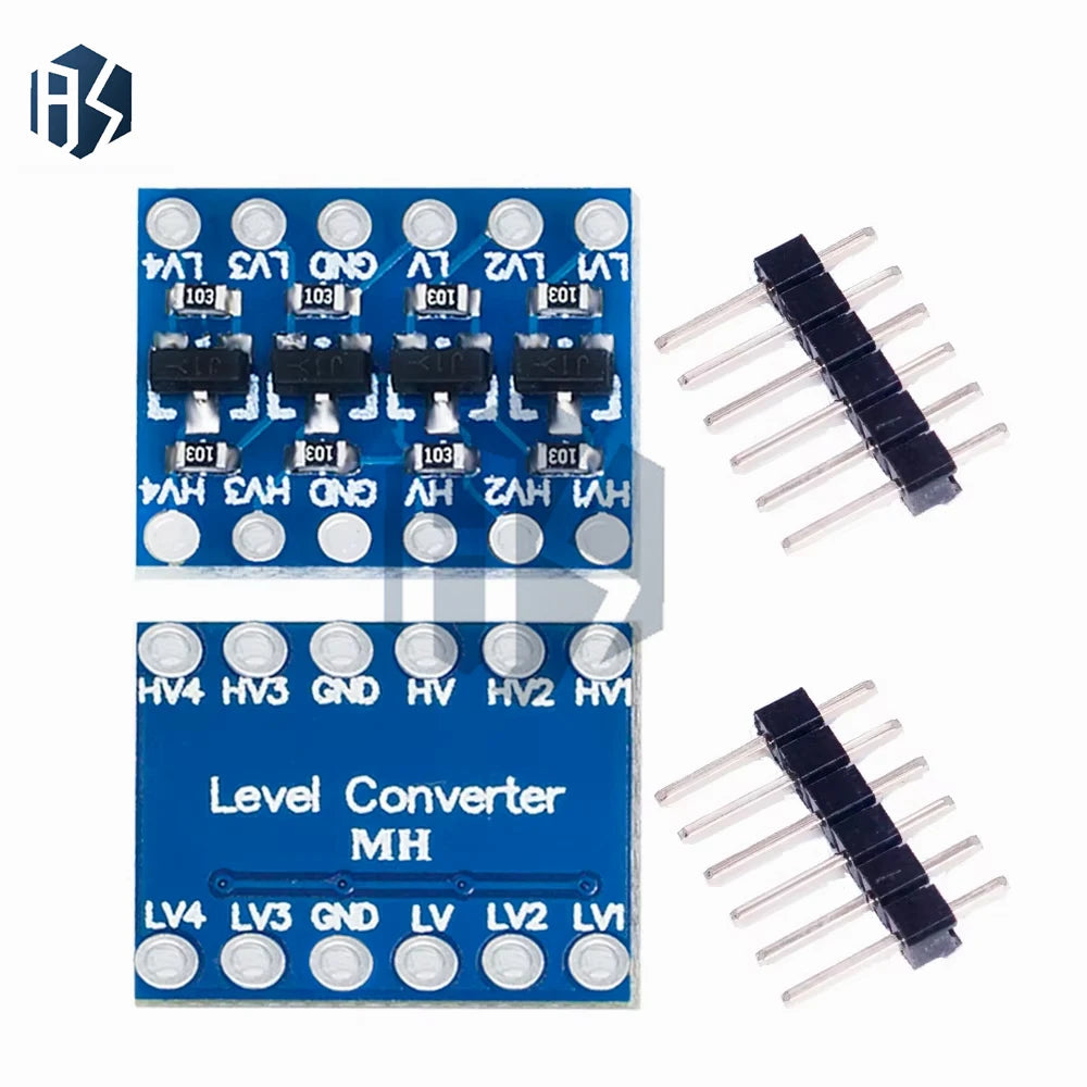 Bi-Directional Logic Level Converter Module 3.3V 5V I2C for Arduino, 2/4/8 Channels 1-10Pcs Zpaxo