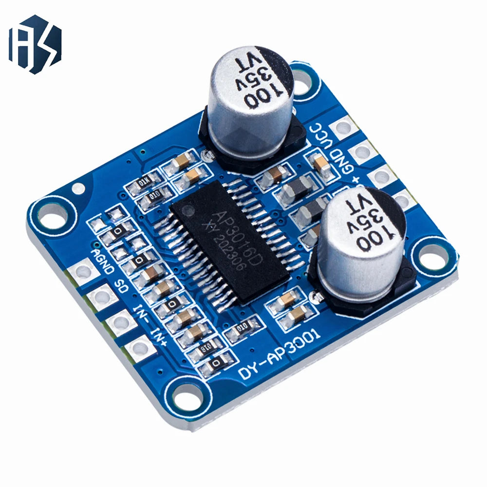 Class D Mono Digital Power Amplifier Module 30W-300W DC 8-24V 4-8Ω Zpaxo