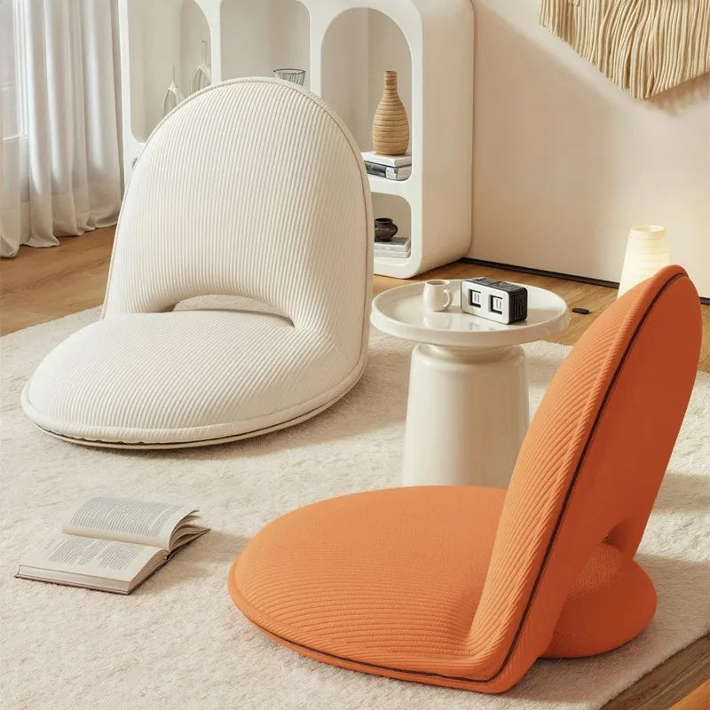 Foldable Backrest Tatami Lounger Sitting Sleeping Small Space Bed Bay