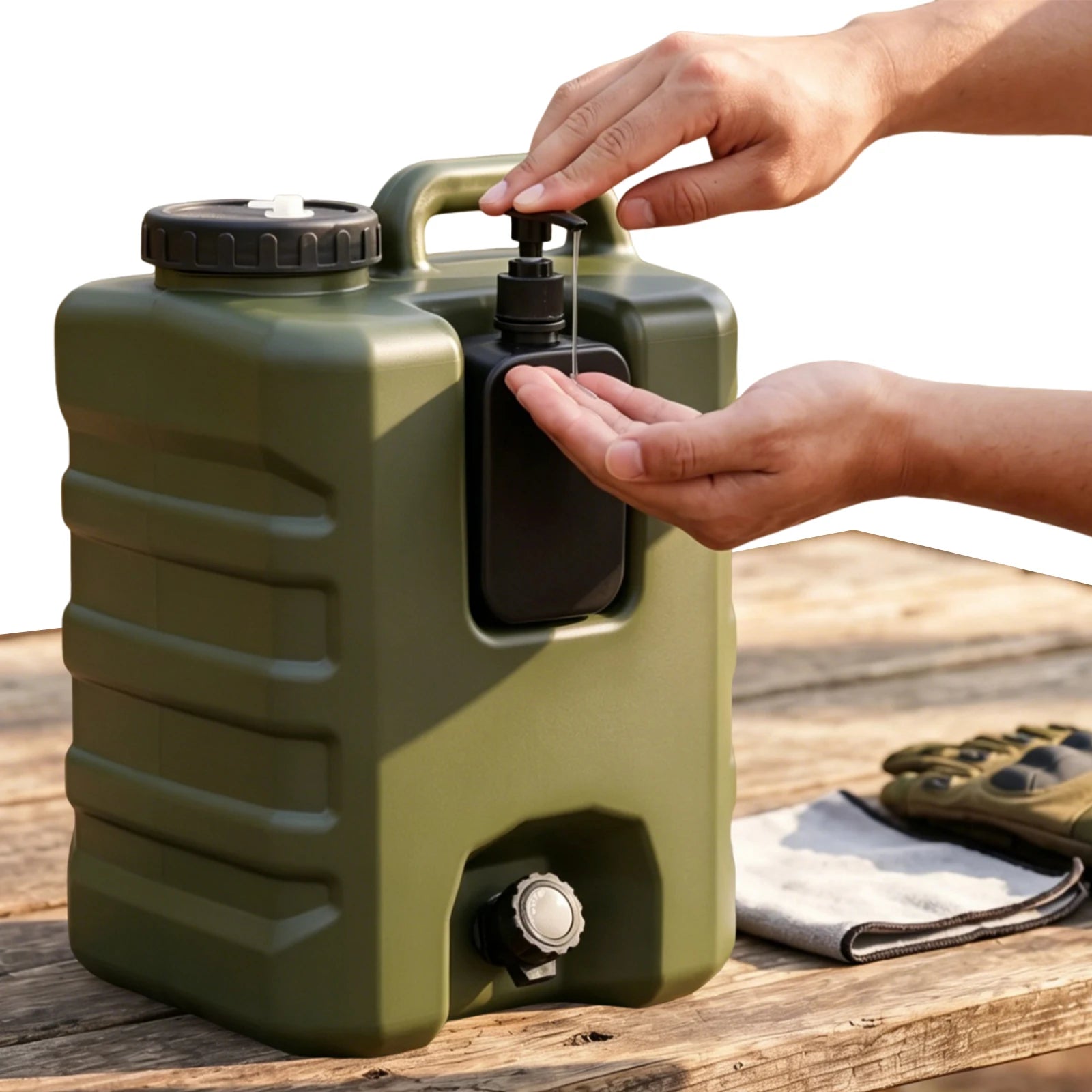 Water Jug Proof Portable Waters Dispenser Multifunction Storage