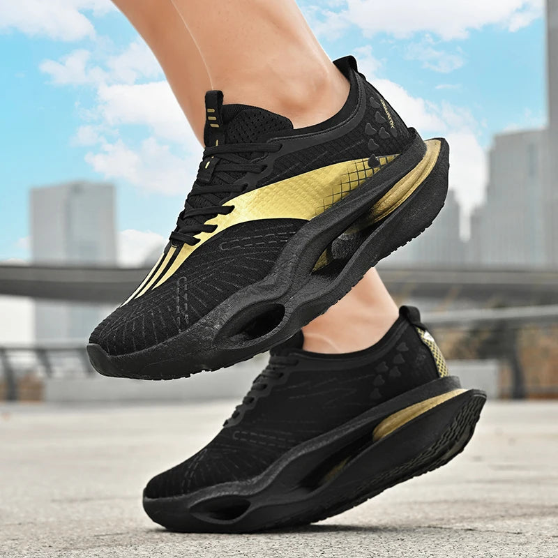 Men's Casual Sneakers Luxury Trainer Shoes Breathable Race Running