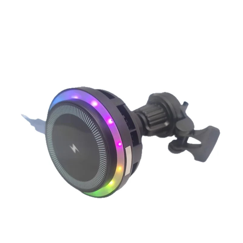 UYUXIO Magnetic Wireless Car Charger TEC Refrigeration Function 15W