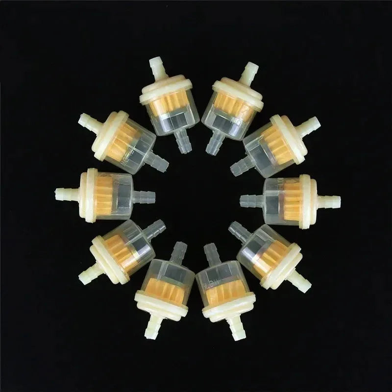Inline Fuel Filter 10-Pack – Motorcycle Scooter Dirt Bike ATV