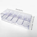 CMPortable 100 Chips Poker Chip Tray Box Casino Game 24 X 8 Acrylic
