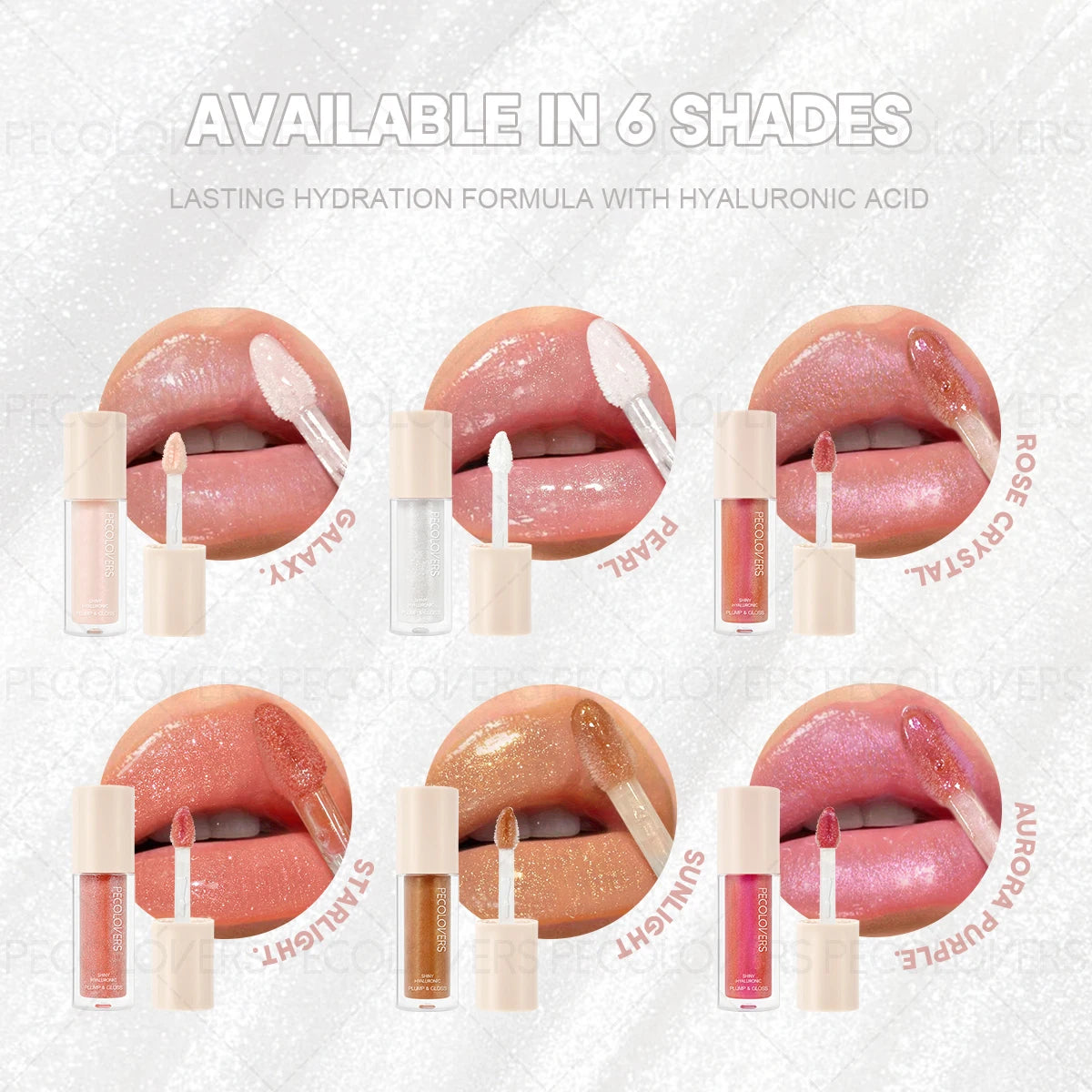 Glitter Mirror Pearl Lip Gloss Waterproof Lasting Plumping Liquid Lipstick Moisturizing Shine Lip Glaze Lips Makeup Cosmetics Zpaxo
