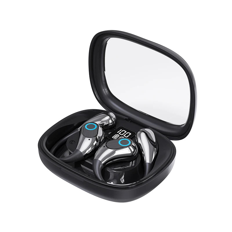 2026 Upgraded Open Ear Headphones Over Earbuds Ergonomic Earhook