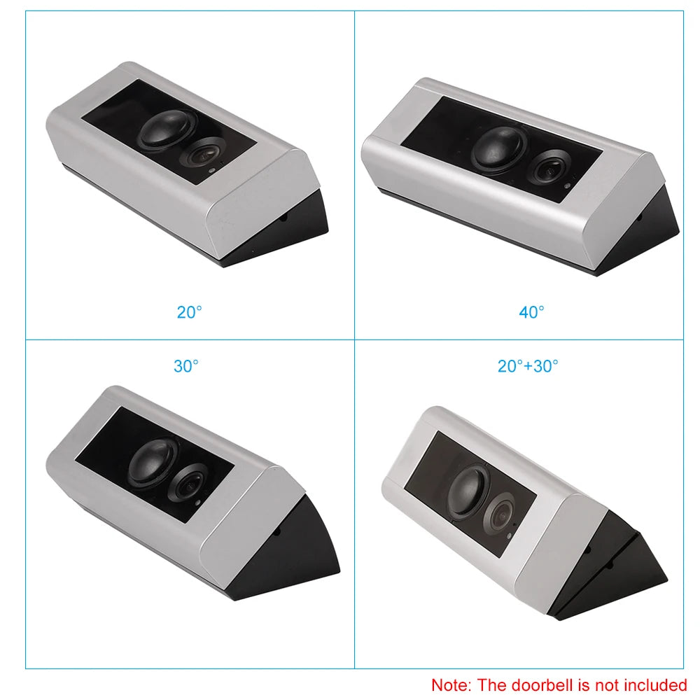 Bracket Adjustable Angle Doorbell Bracket for Ring Video Doorbell Pro More Angle Choices for Video Doorbell Zpaxo