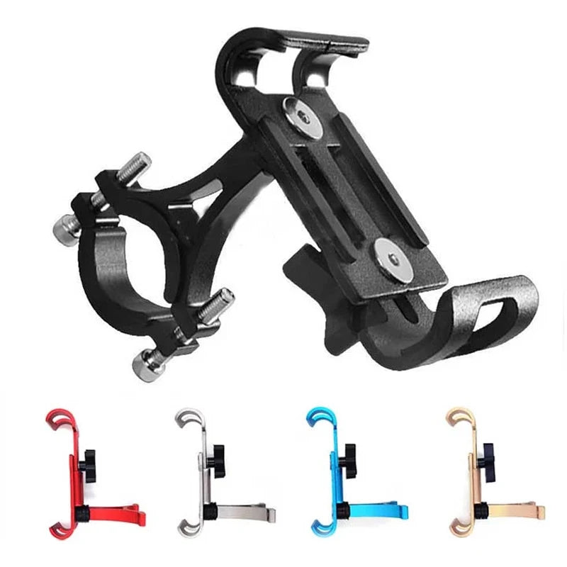 Bicycle Mobile Phone Bracket Aluminum Alloy Electric Car Motorcycle