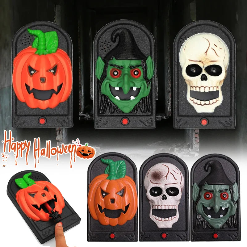 Horror Tech Doorbell Prank Motion-activated Scream Sound Effect