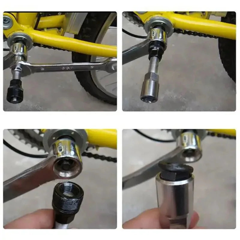 Bicycle Crank Puller & Bottom Bracket Remover Tool Bicycle Crank Tool Zpaxo
