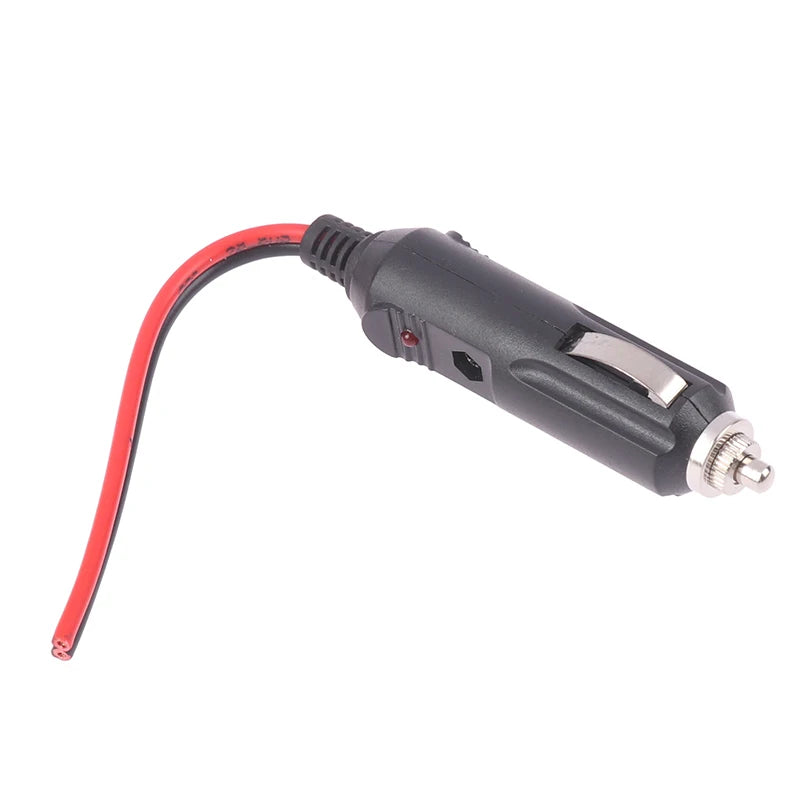 12V 24V Car Cigarette Lighter Plug with LED & 20A Fuse