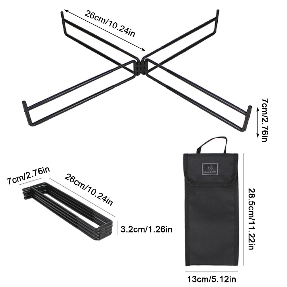 Foldable Portable Storage Bin Ice Bucket Holder Heavy Duty Water
