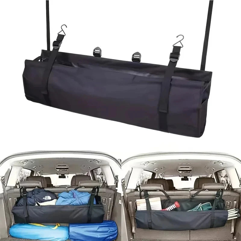Capacity Car Trunk Organizer Oxford Backseat Storage Bag Net