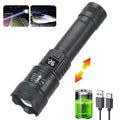 KDULIT Mini USB Rechargeable LED Flashlight – 5 Modes, Magnetic