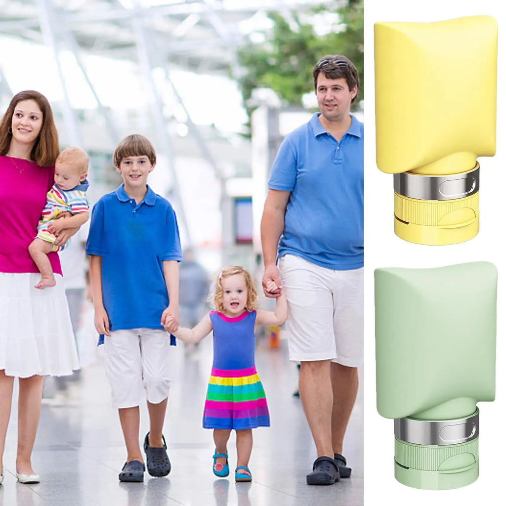 Toiletry Bottles Refillable Women Containers Travel Shampoo