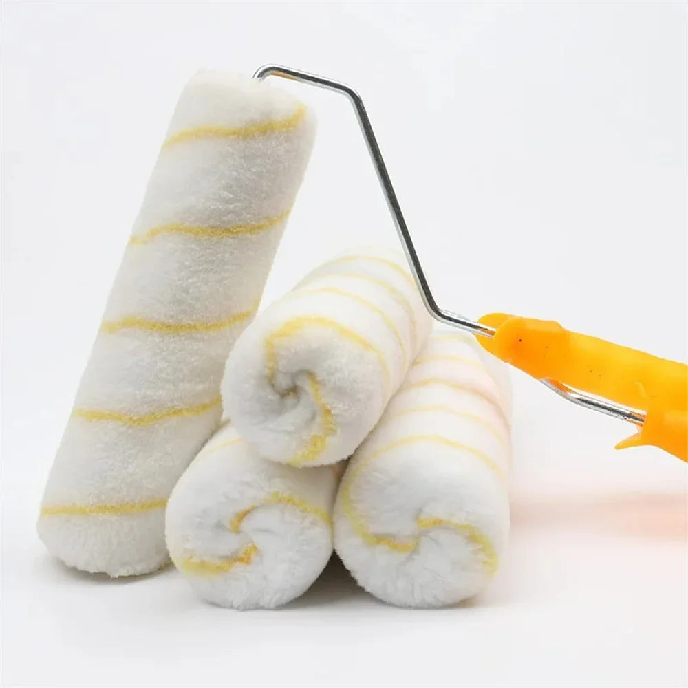 10/11pcs Paint Roller Kit: Get Professional-Looking Walls with 4 Inch Rollers & Covers, For Hotel/Restaurant/Commercial Zpaxo