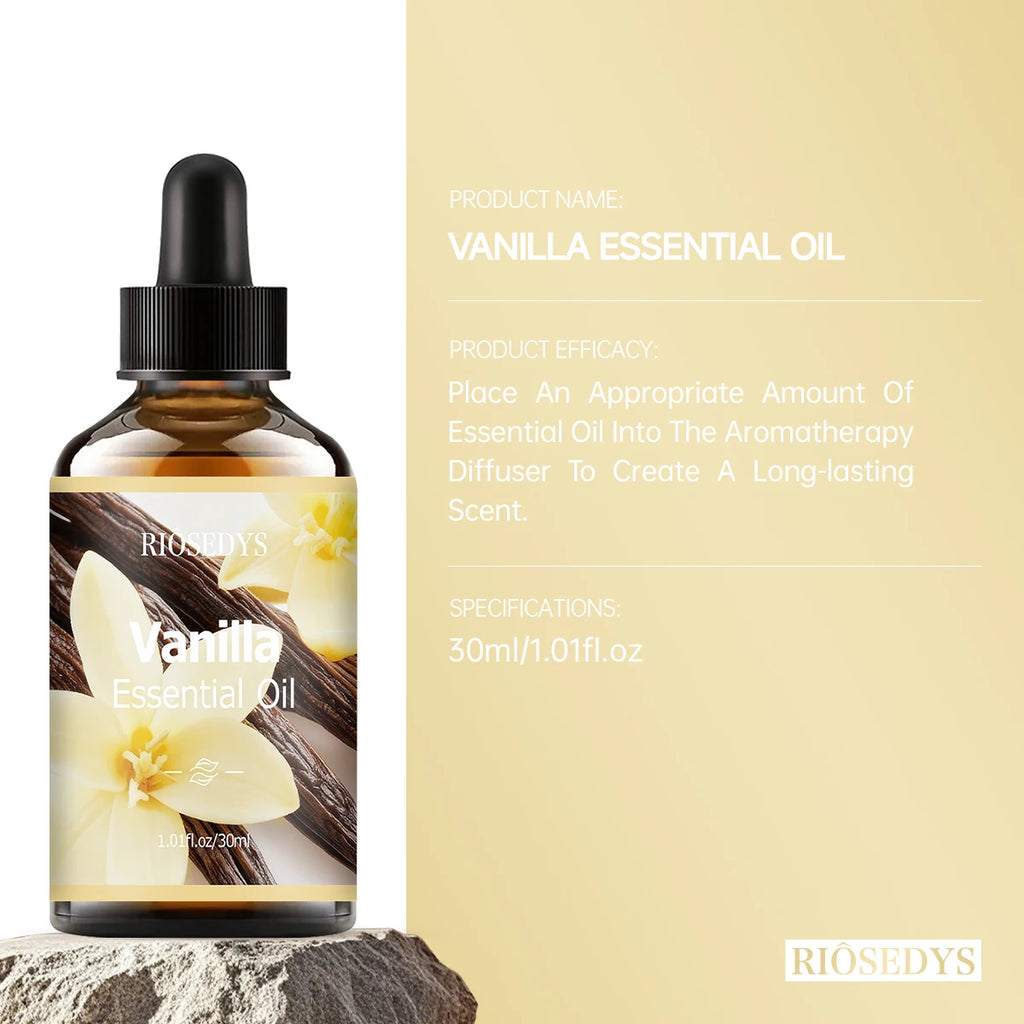 VANILLA essential oil natural fragrance, is suitable for body massage treatments ,hair care anddiffuser Zpaxo