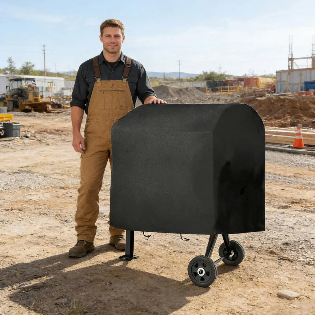 Cement Mixer Cover Outdoor Waterproof Anti-UV Protector 130x80x110cm