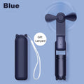 Mini Portable Fan 2000mAh Rechargeable Foldable Small Pocket Handy