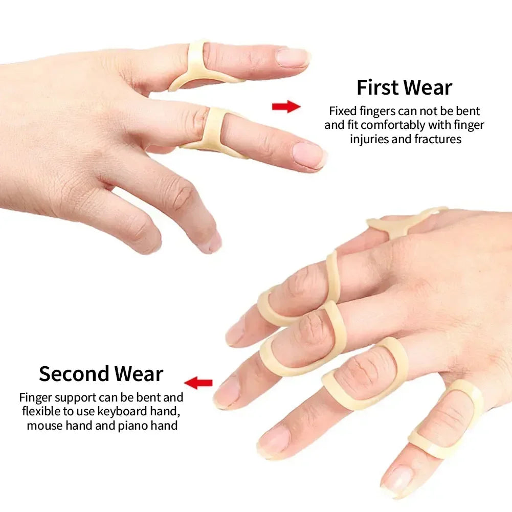 Oval Finger Splint Trigger/Mallet/Arthritis/Straightening Trigger Finger Thumb/Middle/Ring/Index/Pinky Finger Brace Support Zpaxo