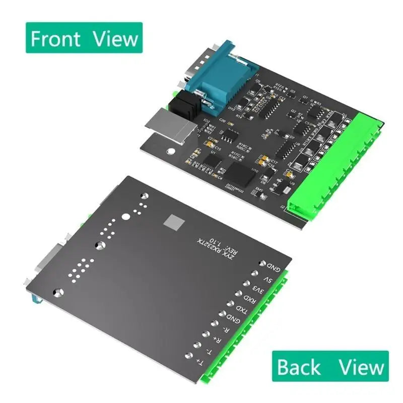652F USB RS232 422 232 Adapter Computer Connection Board Safe Zpaxo
