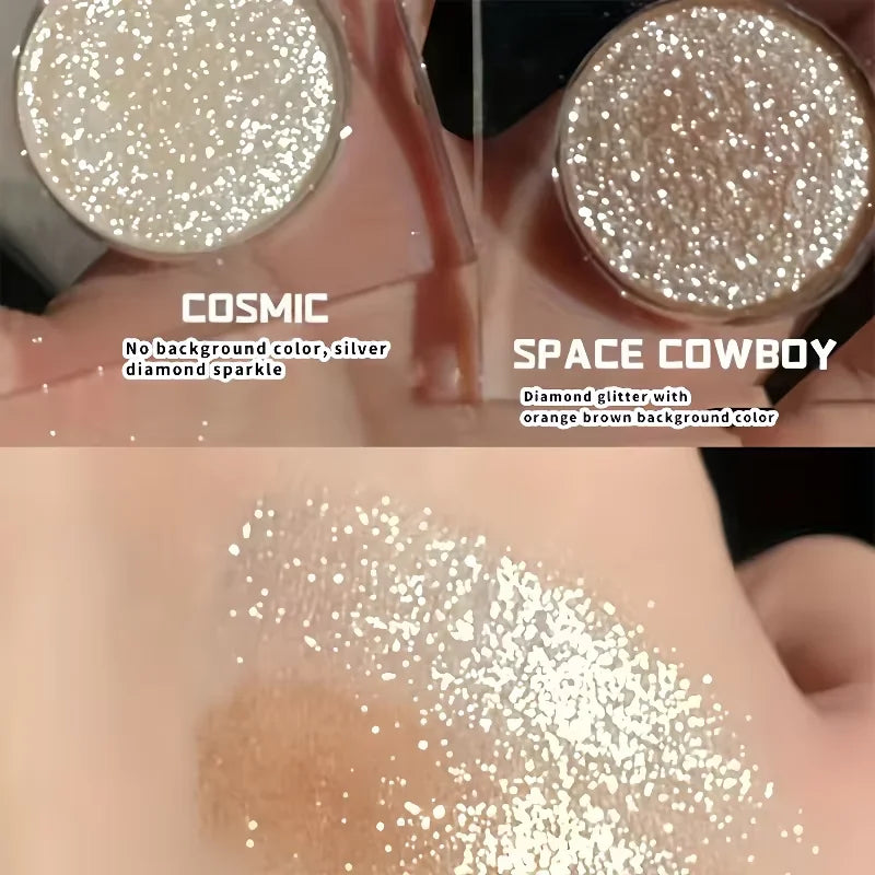 Long-lasting Glitter Eyeshadow Radiant Shine Finish Instant Zpaxo