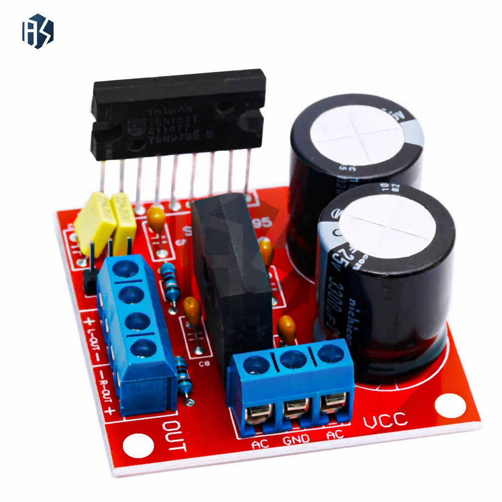 TDA1521 Dual-Channel Power Amplifier: 2×15W Dual Power Supply Board – Outperforms LM1875/LM1876/TDA7265 Zpaxo