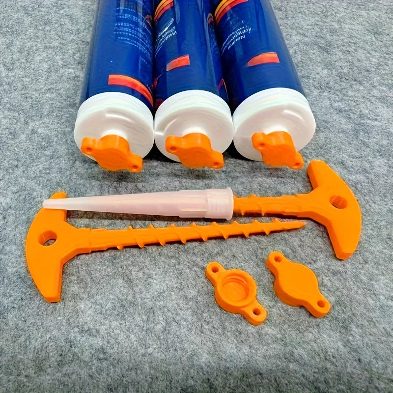 Silicone Caulk Cap & Nozzle Removal Tool Set – 2 Pack