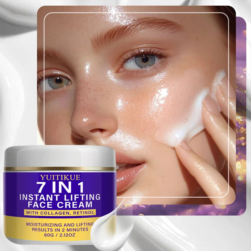 YUITIKUE 7-in-1 Lifting Cream – Collagen & Retinol Anti-Aging Anti-Aging Face Cream Zpaxo