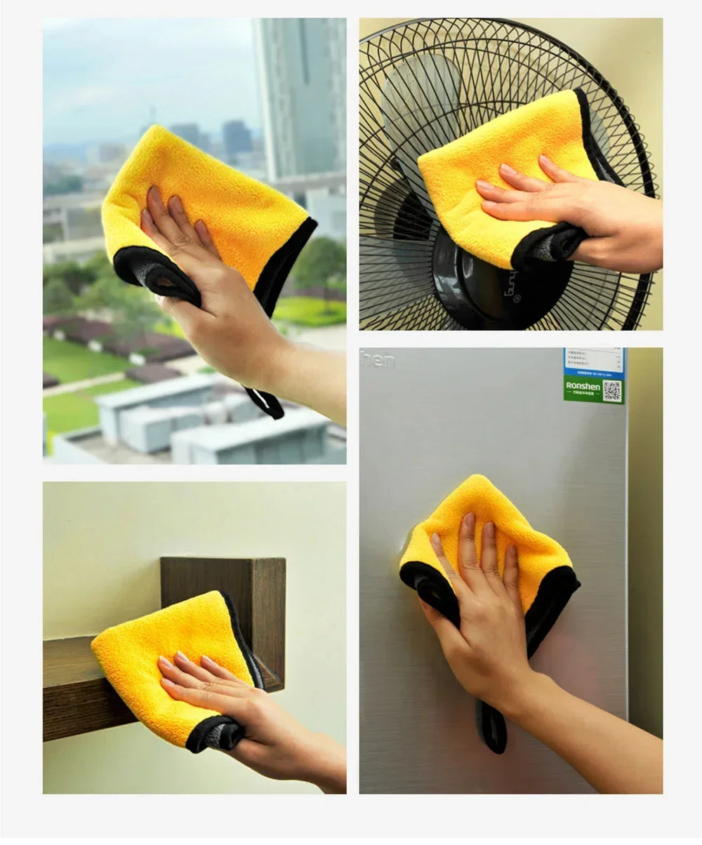 Microfiber Car Wash Towels 3/5/10 Pack – Cleaning Cloths