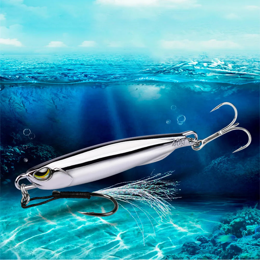 Metal Fishing Lure Artificial Bait Hard Saltwater Jigging Accessories