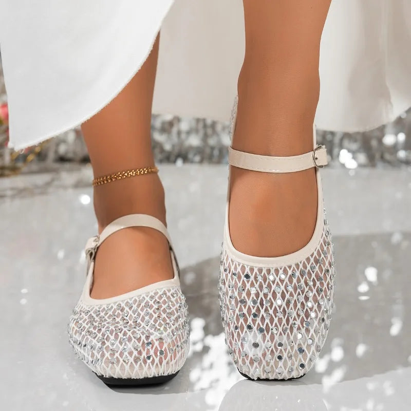 Spring Autumn Women's Square Closed Toe Solid Single Shoes Women Zpaxo