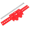 Heat-resistant Motorcycle Exhaust Protector Anti-scratch Motor Guard Zpaxo Red