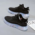 Women's Fashion Platform Sport Shoes Female Autumn Breathable Outdoor Zpaxo black 39