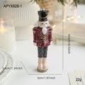 Soldier Nutcracker Christmas Ornament – 15cm Hanging Décor