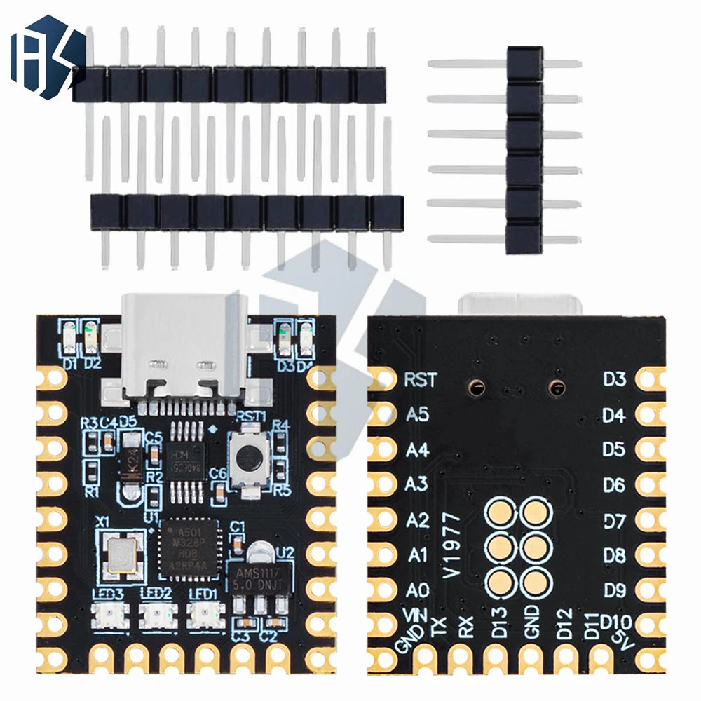 Nano Mini Ultra Small Type-c Development Board atmega328p Chip ch340 Zpaxo