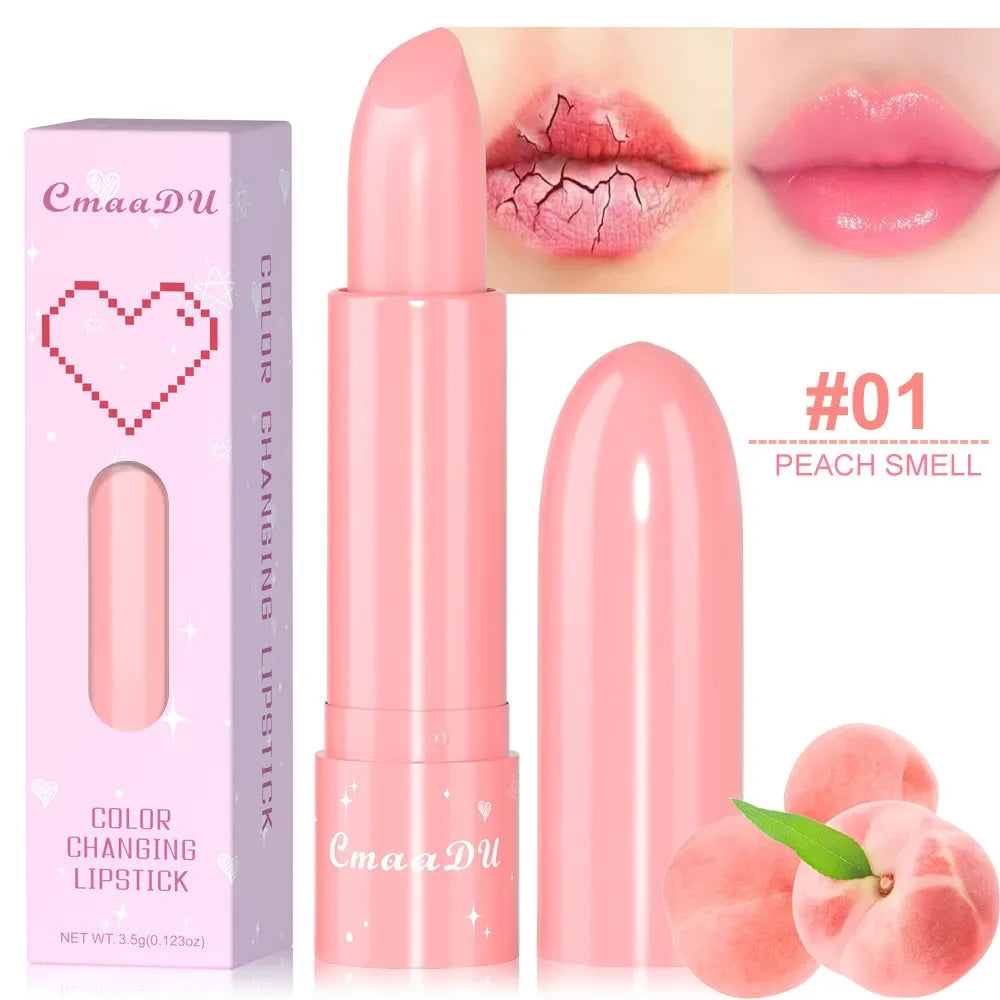 New 6 Colors Fruity Lip Balm Nourish Moisturize Lipstick Long Lasting Hydrating Fade Lip Lines Prevent Dry Lips Make Up Lip Care Zpaxo 01
