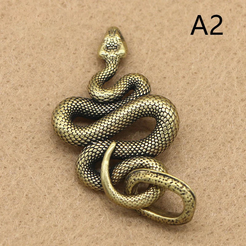 Interior Decoration Desktop Ornament Pure Copper Miniatures Statue Zpaxo A2