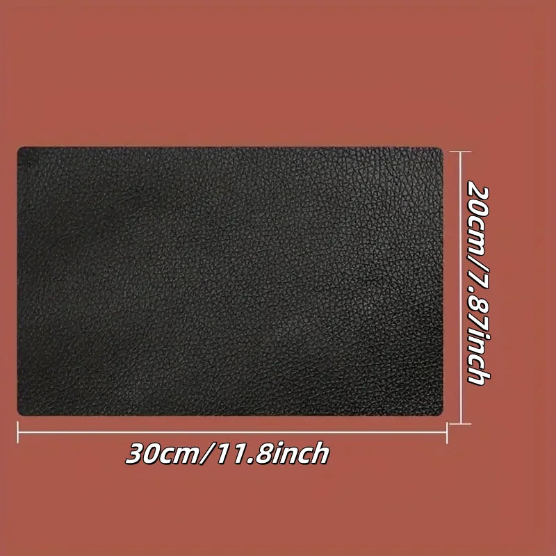 30x20cm Self-Adhesive Leather Repair Patch - Quick Fix for Sofa, Car Seats, Bags, Jackets & Furniture (No Sewing) Zpaxo 1pc